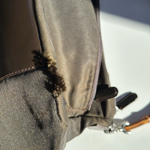 GUCCI vintage purse with bamboo handle - Picture 12 of 13